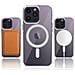 Cover Per Iphone 14 Pro Max Con Cerchio Compatibile Magsafe Trasparente - Foto miniatura 4