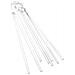 Luci Meteoriche 8 pz 50cm Blu 288 LED Interni Esterni - Foto miniatura 3