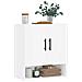Armadietto a Muro Bianco 60x31x70 cm in Legno Multistrato - Foto miniatura 2