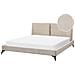 Letto Velluto A Coste Melle 180 X 200 Cm Tortora - Foto miniatura 7