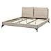 Letto Velluto A Coste Melle 180 X 200 Cm Tortora - Foto miniatura 8