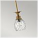 Sospensione Contemporanea Plantation Ottone Bronzo Brunito Vetro 1 Luce E27 - Foto miniatura 4