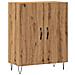 Credenza Rovere Artigianale 69,5x34x90 Cm In Legno Multistrato - Foto miniatura 2