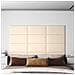 Lusso Casadino -  Pannelli Murali 12 Pz Crema 60x30 Cm Velluto 2,16 M² - Foto miniatura 8