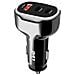Caricatore Auto 50w Doppio Usb-c + Usb, Nero - Foto miniatura 1