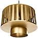 Lampadario Hugli Metallo Ottone - Foto miniatura 5