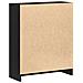Libreria  Nera 60x24x76 cm in Legno Ingegnerizzato - Foto miniatura 7