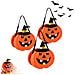 Set Di Sacchetti Di Halloween A Forma Di Zucca Per Caramelle, 3 Pezzi - Foto miniatura 1
