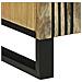 Mobile TV 105x33.5x46 cm Legno Massello di Mango - Foto miniatura 8