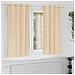 Tende con tende 2 pcs Crema Poliestere - Foto miniatura 2
