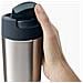 Tazza Da Viaggio Grande Sipp Con Coperchio Richiudibile Acciaio Inox 454 Ml Design A Prova Di Perdite Colore Antracite Riutilizzabile Per Bevande Calde - Foto miniatura 3