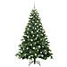 Albero di Natale artificiale con 300 LED Verde 180 cm PE e PVC - Foto miniatura 4