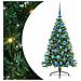 Albero di Natale artificiale con luci integrate Verde 120 cm - Foto miniatura 1