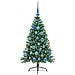 Albero di Natale artificiale con luci integrate Verde 120 cm - Foto miniatura 3