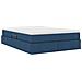 Letto con contenitore e materasso Blu 140 x 190 cm Poliestere - Foto miniatura 5