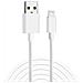 Cavo Usb-a A Lightning 1m Modello Must Havz Ricarica E Trasferimento Rapido, Bianco - Foto miniatura 4