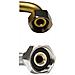 Tubo Flessibile Inox 3/8  Con Curva  Certificato Dvgw  300mm - Foto miniatura 2