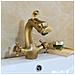 Rubinetto per lavabo da bagno, Blackswan, tipo M266 Dragon, modello bronzo antico, misura 20 cm - Foto miniatura 2