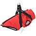 Cappotto per Cani con imbracatura Rosso L36 Pile e Poliestere - Foto miniatura 1