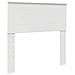 Struttura del letto Bianco 90 x 190 cm Legno multistrato - Foto miniatura 6