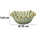 Vassoio Vkh856-verde-ceramica-33x33x14,5 Cm - Foto miniatura 7
