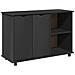 Mobile con Ruote con ruota Grigio 100 x 39 x 65,5 cm - Foto miniatura 1