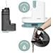 TWT99 Pulitore ad acqua calda e a vapore per tessuti, 1700 W, doppio serbatoio da 1600 ml e 1250 ml - Foto miniatura 4