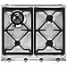 Piano Cottura SR964XGH Victoria a Gas 4 Fuochi Gas Colore Inox - Foto miniatura 6