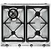 Piano Cottura SR964XGH Victoria a Gas 4 Fuochi Gas Colore Inox - Foto miniatura 1