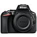 D5600 Nero Body Sensore CMOS 24Mpx Display Touch 3.2" Video Full HD Wi-Fi - Foto miniatura 2