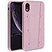 Cover Apple Iphone Xr Protezione Rigida Borchie Rotonde e - Rosa - Foto miniatura 2
