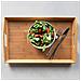 Vassoio Rettangolare In Legno Di Bambu Bamboo Con Manici 45x29cm Colazione Cena - Foto miniatura 1