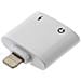 Adattatore Ricarica Audio Presa Iphone Ipad Ipod Presa Jack 3.5mm Femmina Bianco - Foto miniatura 1