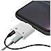 Adattatore Ricarica Audio Presa Iphone Ipad Ipod Presa Jack 3.5mm Femmina Bianco - Foto miniatura 3