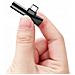 Adattatore Audio Usb-c-mini Jack 3,5 Mm/usb-c, Nero - Foto miniatura 6
