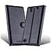 Custodia Compatibile Con Sony Xperia C4 In Nero Carbone - Coperchio Protettiva Con Chiusura Magnetica, Funzione Stand E Tasca Per Le Carte - Foto miniatura 2