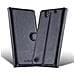 Custodia Compatibile Con Sony Xperia C4 In Nero Carbone - Coperchio Protettiva Con Chiusura Magnetica, Funzione Stand E Tasca Per Le Carte - Foto miniatura 13