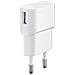 Petravel43 Caricabatterie Per Dispositivi Mobili Interno Bianco (charger For Smartphones 1amp - 1 Usb Port, Slim Design - For Smartphones Or Tablets. Input: 230v. Output: 5v / 1a / 5watt - Warranty: 25y)  - Foto miniatura 1