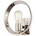 Quoizel Qz / theaterrow1is - Applique, Argentata, 10,2 X 25,4 X 25,4 Cm - Foto miniatura 2