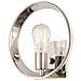 Quoizel Qz / theaterrow1is - Applique, Argentata, 10,2 X 25,4 X 25,4 Cm - Foto miniatura 1