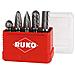 Carburo Di Tungsteno Totary Burr Situato Nel Mini-box Finitura Brillante 5 Pezzi R116004 - Foto miniatura 1