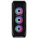 Aeroonefrostbk, Case Pc Atx, 4 Ventole Rgb, Pannello In Vetro, Nero - Foto miniatura 2