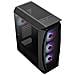 Aeroonefrostbk, Case Pc Atx, 4 Ventole Rgb, Pannello In Vetro, Nero - Foto miniatura 3
