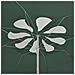Ombrellone da Spiaggia Verde 300 cm - Foto miniatura 5