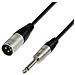 K4 MMP 0300 3m XLR (3-pin) 6.35mm Nero, Argento cavo audio - Foto miniatura 1