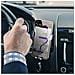 Supporto Auto Smartphone Fissaggio Griglia Di Aerazione Ruotabile A 360° Nero - Foto miniatura 2