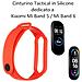 Cinturino 656 Originale Silicone Per Xiaomi Mi Band 5 - 6 Red - Foto miniatura 2