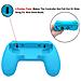 Nintendo Switch Joy-con Controller Grip Confezione Da 2 Rosso/blu - Foto miniatura 9