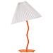 Lampada Da Tavolo Alwero Metallo Arancione - Foto miniatura 7