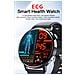 Orologio Intelligente Con Ecg Per La Frequenza Cardiaca, Ossigeno Nel Sangue E Monitoraggio Del Sonno Stainlesssteelwatchband - Foto miniatura 2